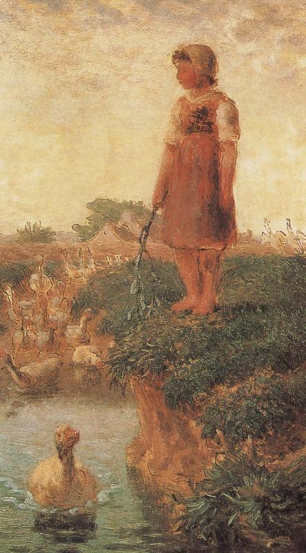 Jean Francois Millet The Girl